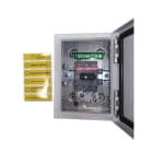 ABB - Sicherheitsschalter Stahlblechgeh. 3P 15kW 400V Griff schwarz IP65 unten