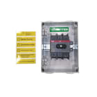 ABB - Sicherheitsschalter Kunststoffgeh. 3P 30kW 400V Griff rot-gelb IP65 oben/unten