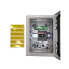 ABB - Sicherheitsschalter Stahlblechgeh. 4P 7,5kW 400V Griff rot-gelb IP65 oben/unten