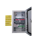 ABB - Sicherheitsschalter Stahlblechgeh. 6P 22kW 400V Griff rot-gelb IP65 oben/unten
