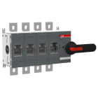 ABB - Lasttrennschalter 4-polig 630 A, mit Griff und Welle