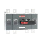 ABB - Lasttrennschalter 4-polig 630 A, mit Griff und Welle
