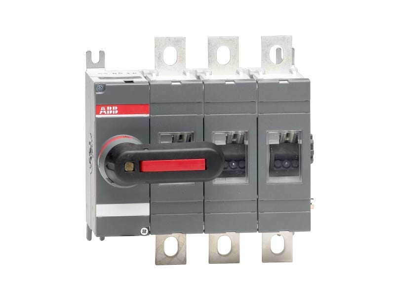 ABB - Lasttrennschalter 3-polig 160 A, mit direkt mont. Griff