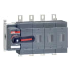 ABB - Sicherungslasttrennschalter 4P 400A m. mont. Griff ungesich. Neutrall. rechts BS
