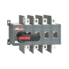 ABB - Lastumschalter 4-polig 400 A mit Griff und Welle I-0-II/ UL/CSA