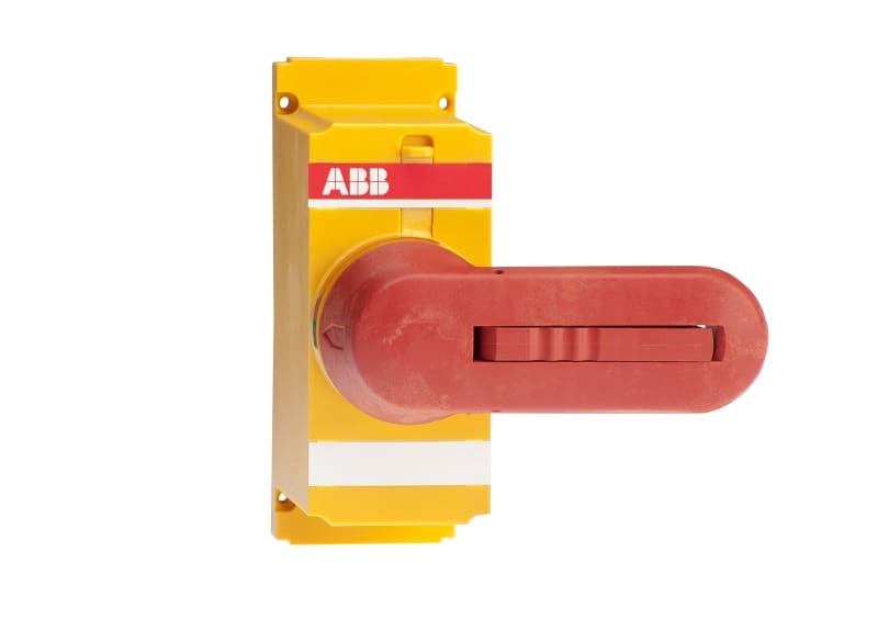 ABB - OSVY400DK Direktgriff rot-gelb 95mm inkl. Welle u. Abdeckung