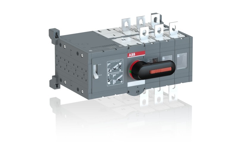 ABB - Lastumschalter mit Motor 3P 315A m.Griff f.manuel.Betrieb Motor 24V DC/I-0-II