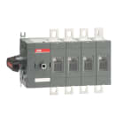 ABB - Lasttrennschalter 4P 160A mit direkt mont. Griff seitliche Betätigung links