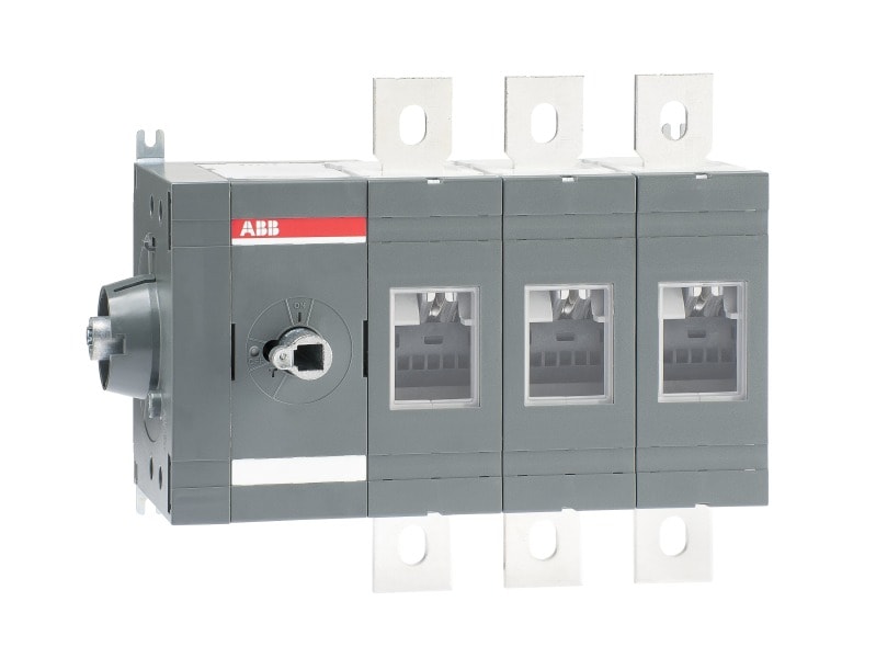 ABB - Lasttrennschalter 3P, 800 A, ohne Griff und Welle seitliche Betätigung links