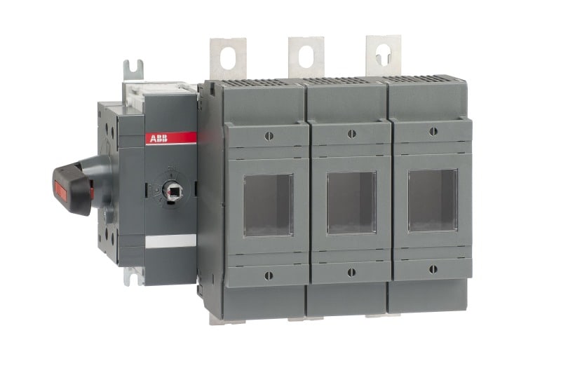 ABB - Sicherungslasttrennschalter 3P 250A m. mont. Griff seitliche Betätigung