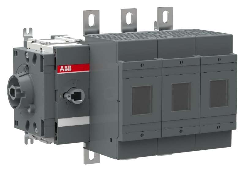 ABB - Lasttrennschalter für Sicherungen 3-polig 400 A, ohne Griff seitliche Betätigung