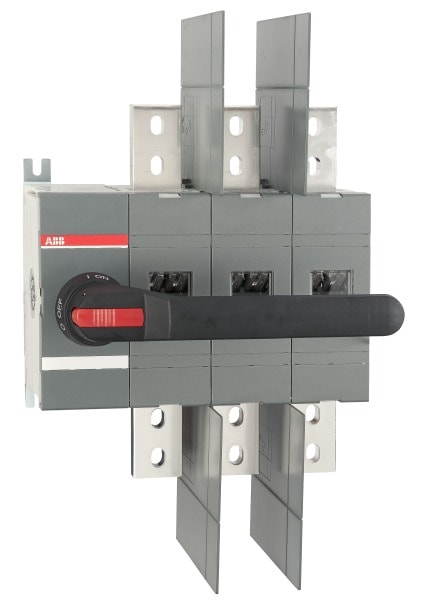 ABB - Lasttrennschalter 3-polig 1200 A, mit Griff und Welle UL/CSA