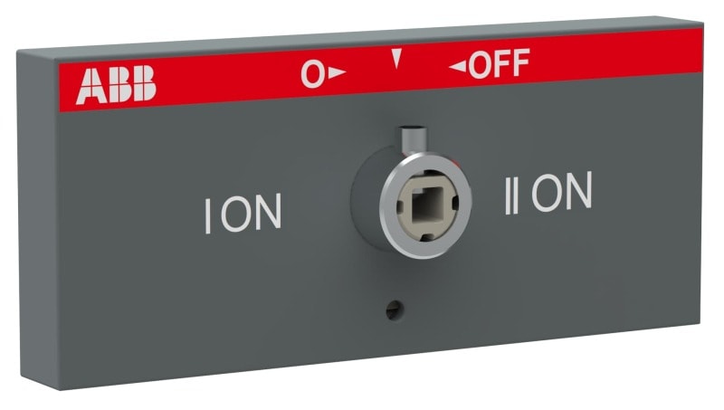 ABB - Umschaltmechanismus für 3- oder 4-polige Schalter Position I-0-II