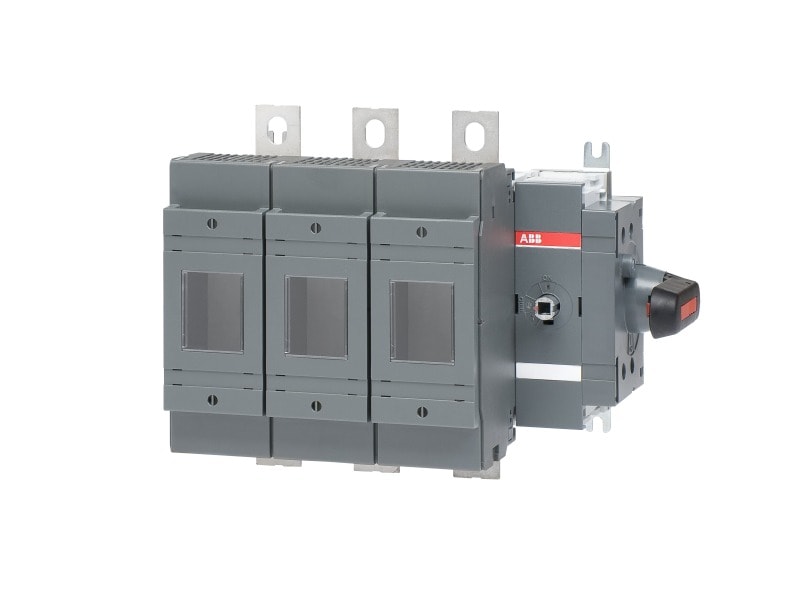 ABB - Sicherungslasttrennschalter 3P 250A m. mont. Griff seitliche Betätigung