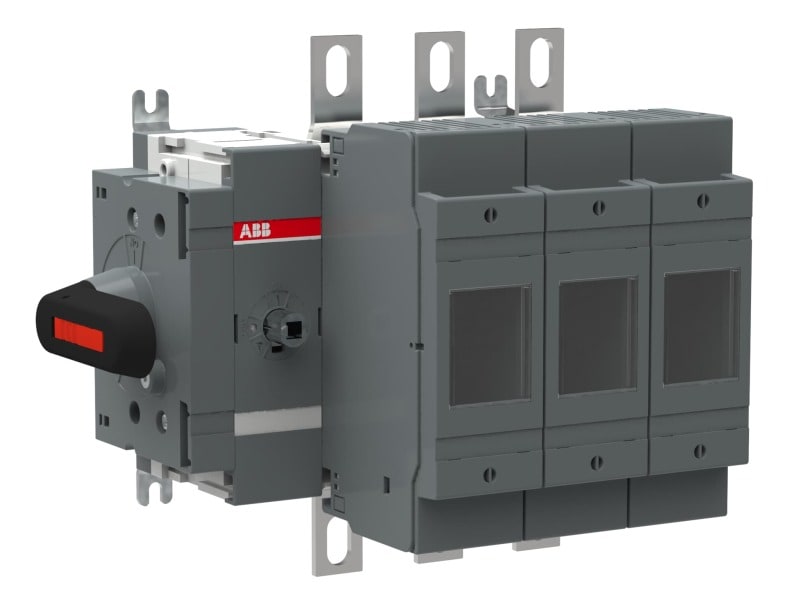 ABB - Sicherungslasttrennschalter 3P 200A m. mont. Griff seitliche Betätigung