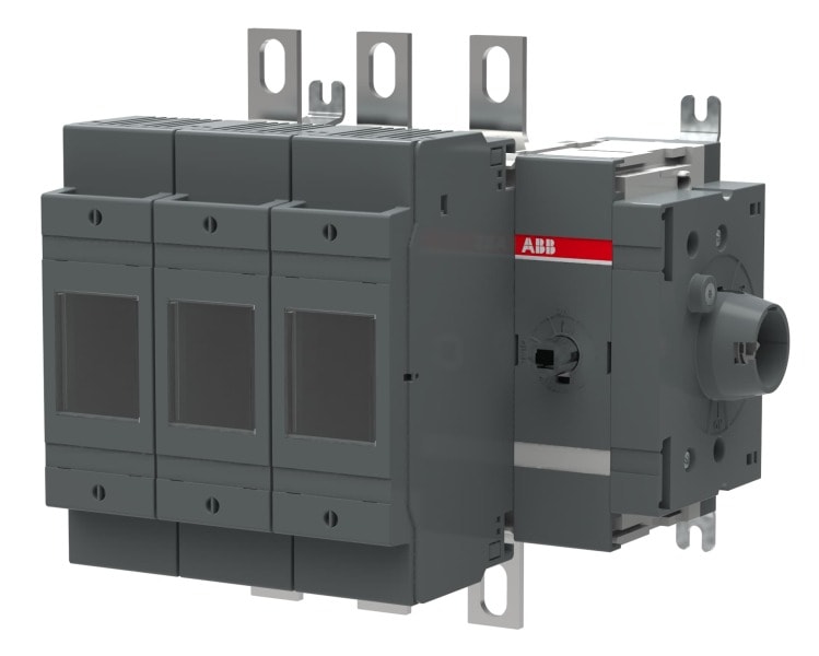 ABB - Lasttrennschalter für Sicherungen 3-polig 200 A, ohne Griff seitliche Betätigung