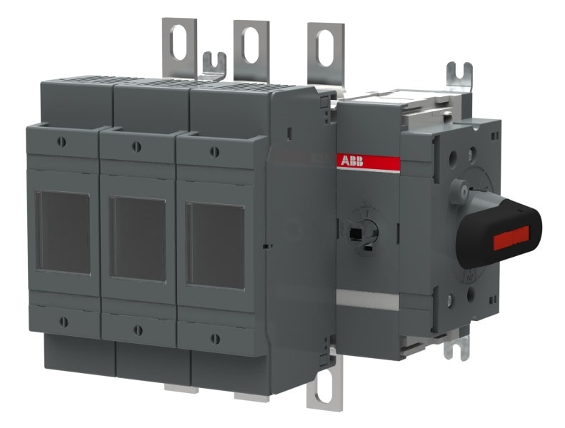 ABB - Sicherungslasttrennschalter 3P 200A m. mont. Griff seitliche Betätigung