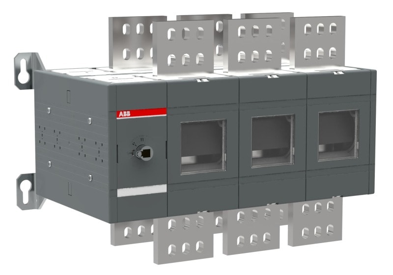 ABB - Lastumschalter 3-polig 2500 A, ohne Griff und Welle I-0-II