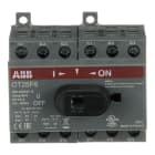 ABB - Lasttrennschalter 6P 25A Knebelgriff schwarz Trägerplatten-/ DIN-Schienenmontage