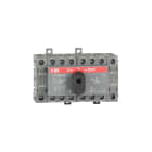 ABB - Lastumschalter 4-polig 40 A, mit schwarzem Knebelgriff I-0-II