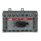 ABB - Lasttrennschalter 8P 40A Knebelgriff schwarz Trägerplatten-/ DIN-Schienenmontage
