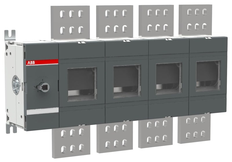 ABB - DC-Lasttrennschalter 4-polig, 1600 A, bis 1500 V DC in DC-20B