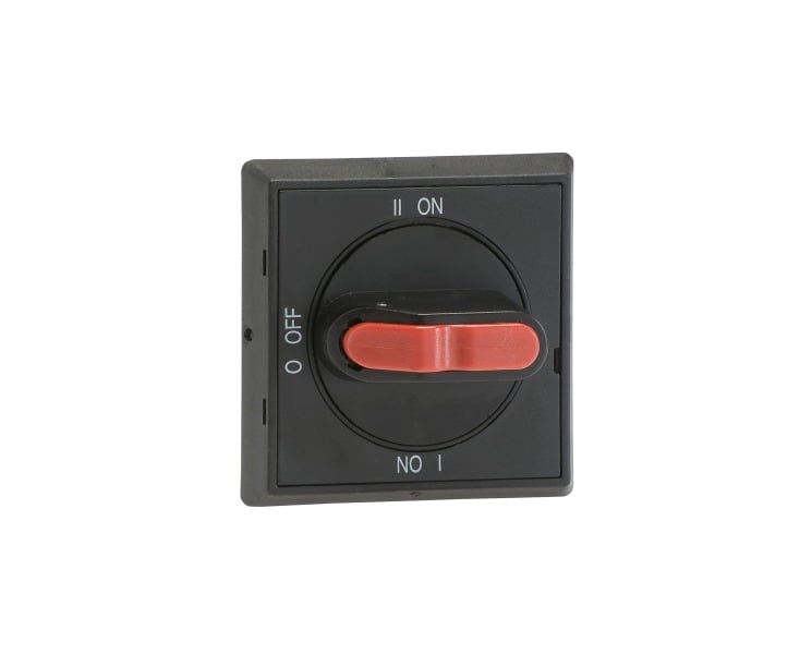 ABB - OHBS2AJE011 Selektorgriff I-0-II schwarz Wellen-ø 6mm IP65 für Lasttrenn.