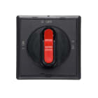 ABB - OHBS2AJE011 Selektorgriff I-0-II schwarz Wellen-ø 6mm IP65 für Lasttrenn.