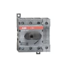 ABB - Lasttrennschalter 4P 63A Knebelgriff schwarz Trägerplatten-/ DIN-Schienenmontage