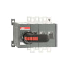 ABB - Lastumschalter 3-polig 400 A, mit Griff und Welle schnelle Umschaltung I-0-II