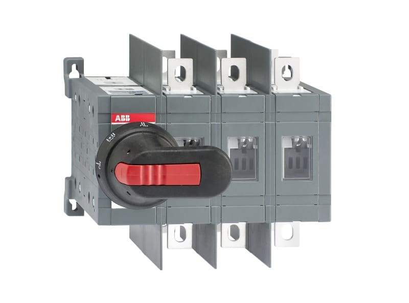 ABB - OT250E03WCLP Lastumschalter o. 0 Pos. 3-polig 250A m. Griff u. Welle/schnelle