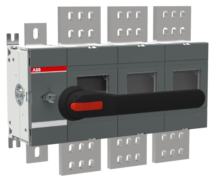 ABB - Lasttrennschalter 3-polig 2000 A, mit Griff und Welle