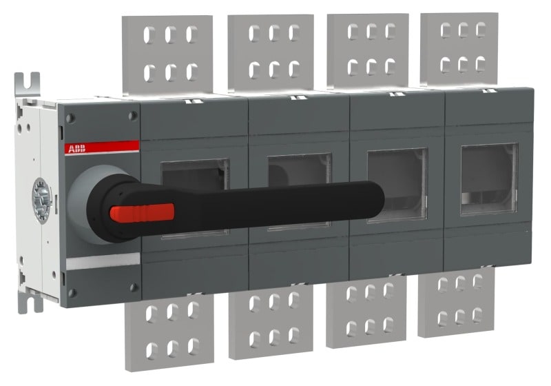 ABB - Lasttrennschalter 4-polig 2000 A, mit direkt mont. Griff