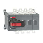 ABB - Lastumschalter 4-polig 160 A, mit Griff und Welle schnelle Umschaltung I-0-II