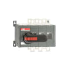 ABB - Lastumschalter 3-polig 315 A, mit Griff und Welle schnelle Umschaltung I-0-II