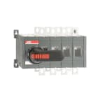 ABB - Lastumschalter 4-polig 400 A, mit Griff und Welle schnelle Umschaltung I-0-II