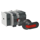 ABB - Sicherungslasttrennschalter 4P 40A m.Griff u.Welle ungesich. Neutrall. (links)