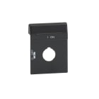 ABB - Blanco-Schild schwarz für OH1_ und OH3_ Griffe