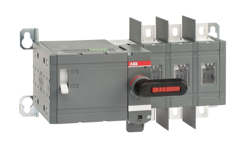 ABB - OTM200E3WM230C Lasttrennschalter m. Mot. 3-polig 200A m. Griff für manuel. Betr.