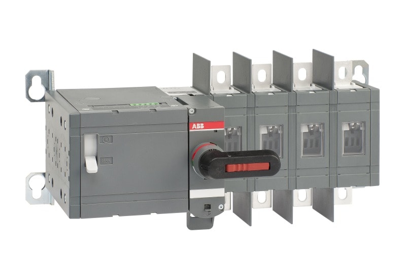 ABB - OTM250E4WM230C Lasttrennschalter m. Mot. 4-polig 250A m. Griff für manuel. Betr.