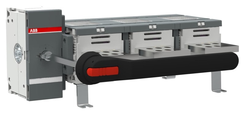 ABB - OT2500EM03W4P Erdungsschalter 3-pol. m. Griff u. Welle/gr. Phasenabst.