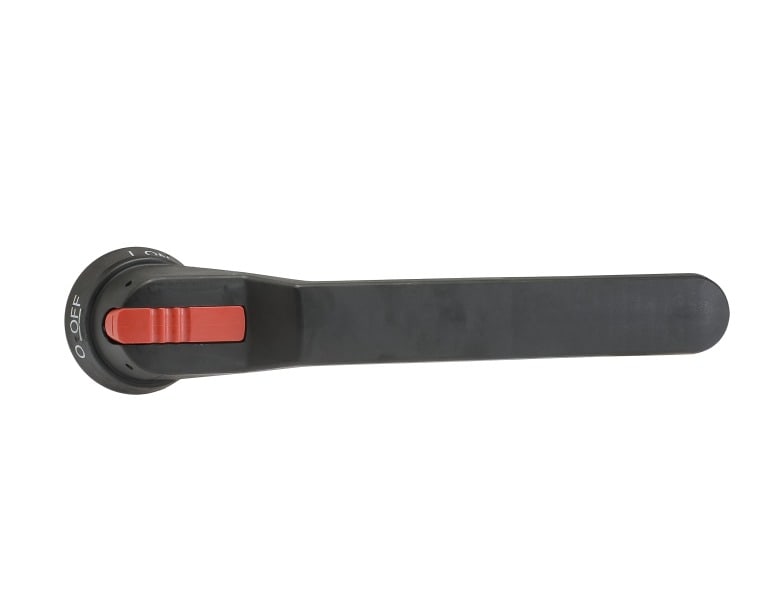 ABB - Pistolengriff schwarz 274 mm Wellen-ø 12 mm IP65 Beschriftung 0 OFF-1 ON