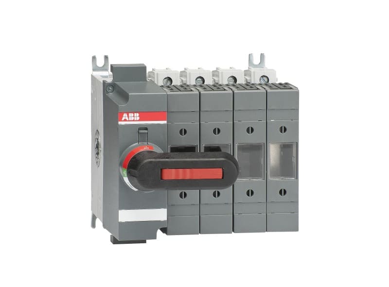 ABB - OS32GD04N2K Lasttrennschalter f. Sich. 4-polig 32A m. direkt mon. Griff