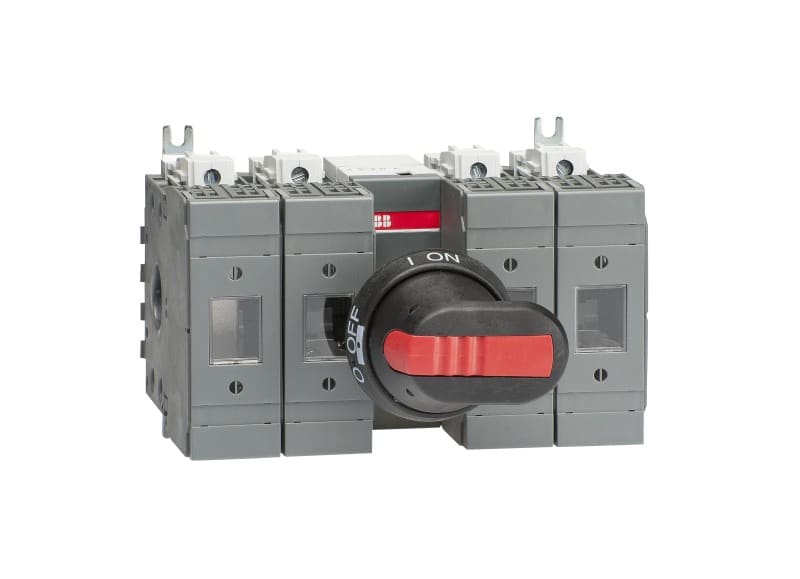 ABB - OS60GJ22N1P Lasttrennschalter f. Sich. 4-polig 60A m. Griff u. Welle UL/CSA