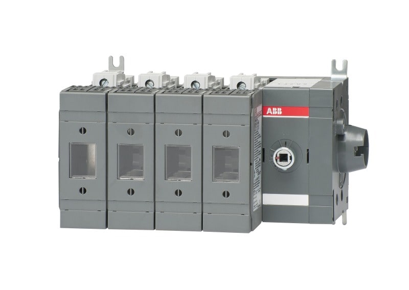 ABB - OS60GJS40N1 Lasttrennschalter f. Sich. 4-polig 60A o. Griff UL/CSA