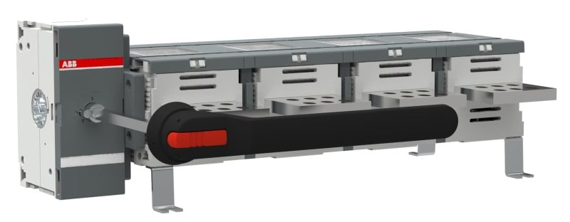 ABB - OT2500EM04W4P Erdungsschalter 4-pol. m. Griff u. Welle/gr. Phasenabst.