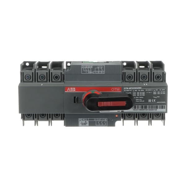 ABB - Lastumschalter mit Motor 3P 40A m.Griff f.manuel.Betrieb Motor 24V DC/I-0-II