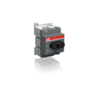 ABB - DC-Lasttrennschalter 2-polig 16A mit schwarzem Knebelgriff 660 V DC