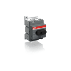 ABB - DC-Lasttrennschalter 2-polig 32A mit schwarzem Knebelgriff 660 V DC