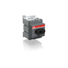 ABB - DC-Lasttrennschalter 3-polig 16A mit schwarzem Knebelgriff 1000 V DC